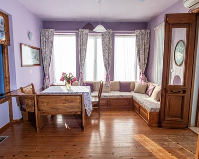 accommodation with view in leukada